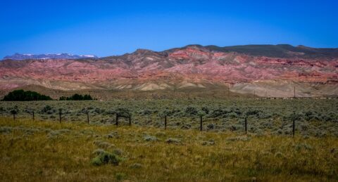 Ranch At Badlands Along Scenic Highway 26, WY