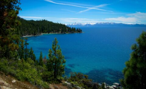 Beautiful Scenery On Lake Tahoe, NV