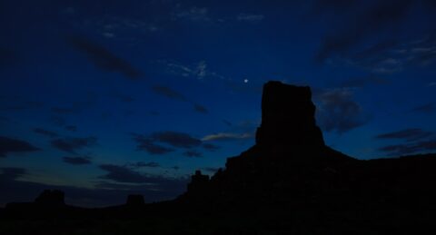 Before The Sunrise In The Valley Of Gods, UT