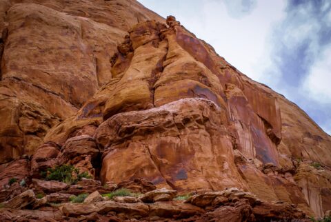 Big Rock Formation On The Portal Trail, Moab, UT