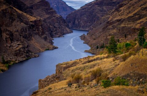 Black Point On The Snake River Between Owbow Dam and Hells Canyon Dam, ID