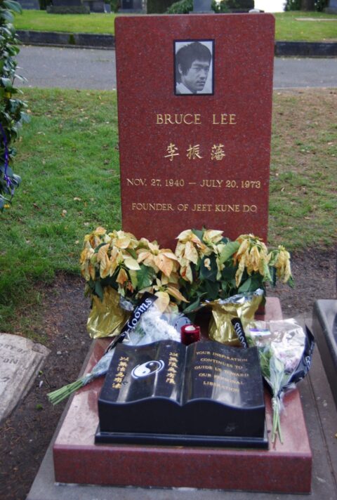 Bruce Lee Memorial, Lake View Cemetery, Seattle, WA