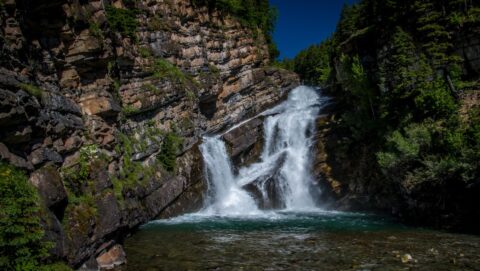 Cameron Falls, Waterton National Park, AB