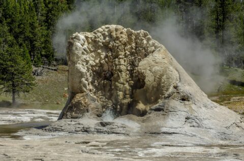 Castle Geyser, Yellowstone National Park, WY