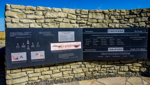 Cheyenne & Arapaho Indian Section of Memorial @ Little Bighorn Battlefield National Monument, MT