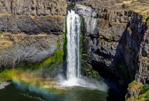 Close Look At Palouse Falls, WA