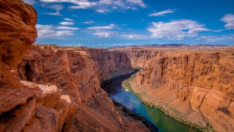 Colorado River Near Glen Canyon Dam, Page, AZ