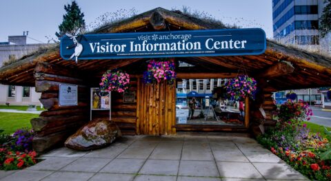 Colorful Visitor Center In Anchorage, AK
