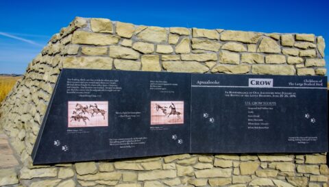 Crow Indians Section of Memorial @ Little Bighorn Battlefield National Monument, MT