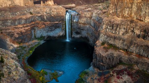Deep In The Desert, Beautiful Palouse Falls, WA