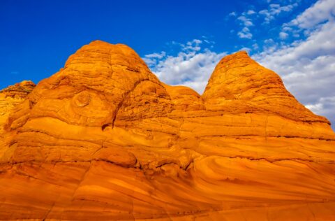 Fantastic Colorful Rock Formation In Pow Hole, Vermilion Cliffs National Monument, AZ