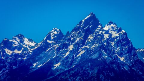 Glaciers In Grand Teton National Park, WY