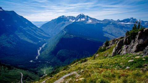 Going-To-The-Sun-Road  In Glacier National Park, MT