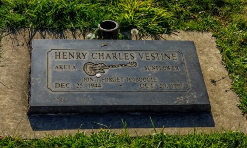 Henry Vestine Memorial, Oak Hill Cemetery, Eugene, OR