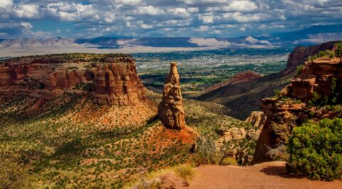 Independence Rock  In Colorado National Monument, CO