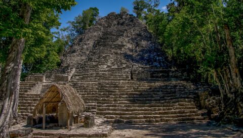 Inside Coba Archaeological Site, Quintana Roo, Mexico