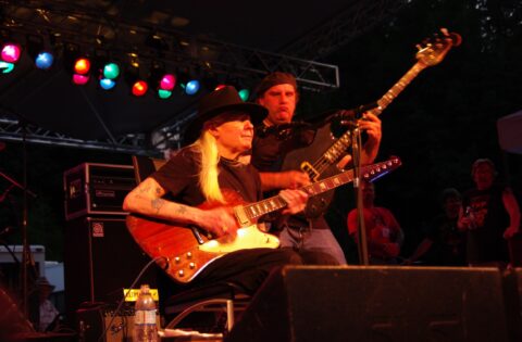 Johnny Winter @ Mt. Baker Rhythm & Blues Festival, WA