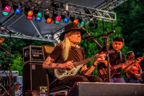 Johnny Winter @ Mt. Baker Rhythm & Blues Blues Festival, WA