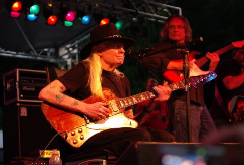 Johnny Winter @ Mt. Baker Rhythm & Blues Festival, WA