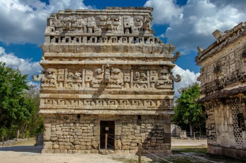 La Inglesia On Chichen Itza Archaeological Site