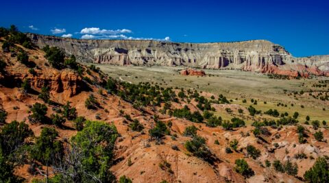 Look At Landscape From Sentinel Trail In Kodachrome Basin State Park, UT