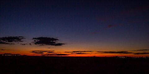 Last Sunset In 2019, Look From I-8, AZ