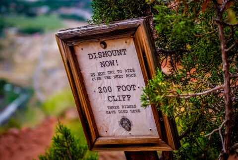 Last Warning Before It’s Too Late To Stop, Portal Trail, Moab, UT