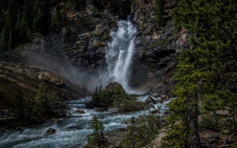 Laughing Falls, Yoho National Park, BC