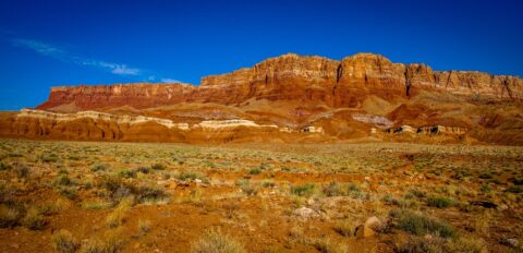 Look From Hwy-89A At Varmilion Cliffs National Monument, AZ