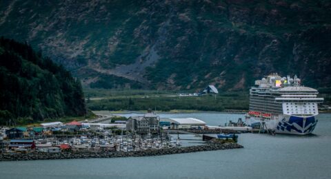 Look From Shotgun Cove Trailhead At Harbour Whittier, AK