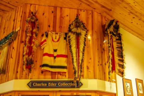 Memorabilia Inside Crazy Horse Memorial, Black Hills, SD