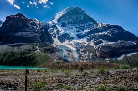 Mist Glacier Near Berg Lake, Mount Robson Provincial Park, BC