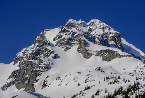 Joffre Peak by Anniversary Glacier, Beautiful British Columbia