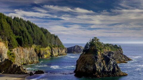 Near the Mouth of Pistol River, OR