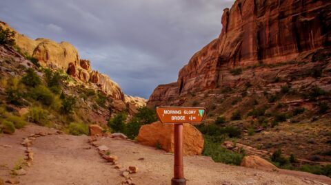 Negro Bill Canyon Trailhead, Moab, UT