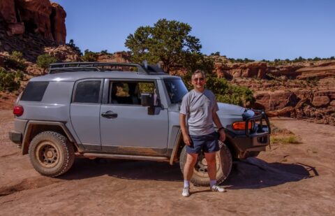 On Top Of The Shafer Trail, Canyonlands National Park, UT
