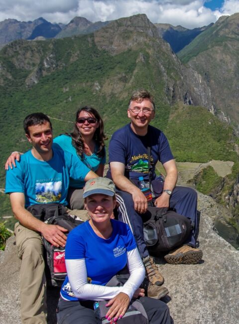 On the Top of Wayna Picchu, Machu Picchu, Peru