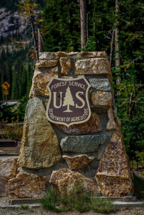 Post on Hwy 20, North Cascades National Park, WA