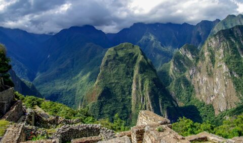Putucusi, Look From Machu Picchu Archaeological Site, Peru
