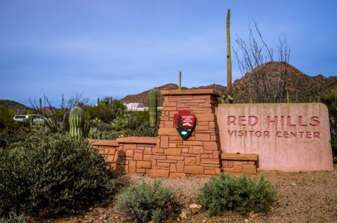 Red Hills Visitor Center In West Saguaro National Park, Tucson, AZ