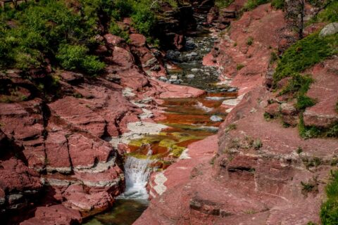 Red Rock Canyon, Waterton National Park, AB