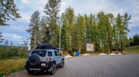 Rest Area On Yellowhead Highway (16), Topley, BC