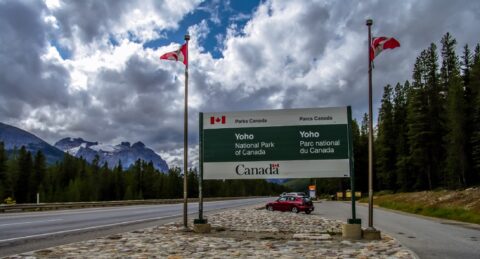 Returning From Alberta, Yoho National Park, BC