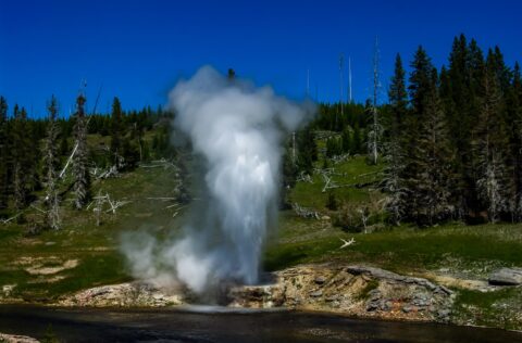 Riverside Geyser, Yellowstone National Park, WY
