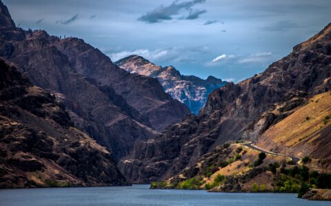 Road in Hells Canyon, ID