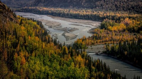 Scenic Matanuska River Valley, AK