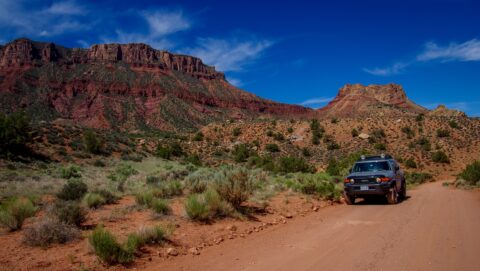 Scenic Onion Creek Trail, Moab, UT