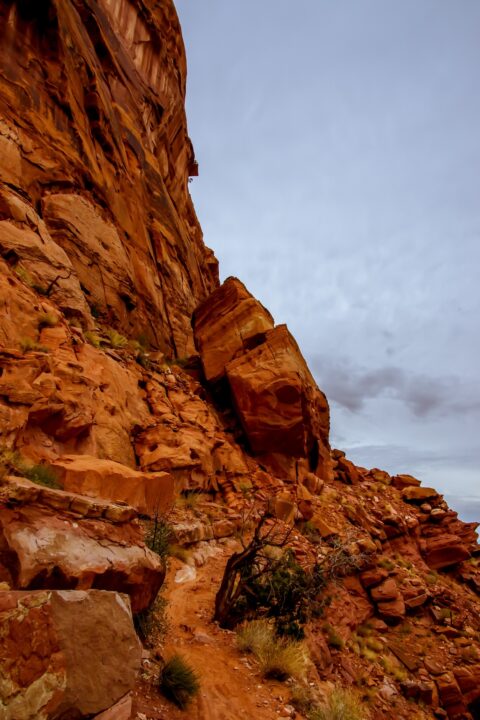 Steep And Narrow Portal Trail, Moab, UT