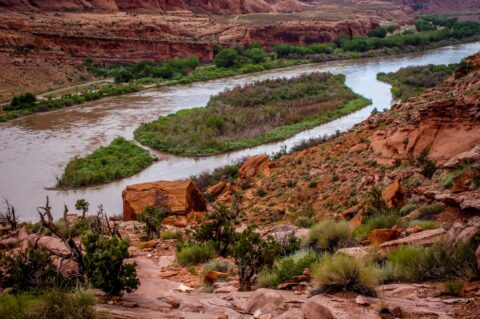 The Last Long Kilometer Down On Portal Trail, Moab, UT