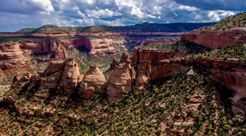 The Storm Is Coming To Colorado National Monument, CO